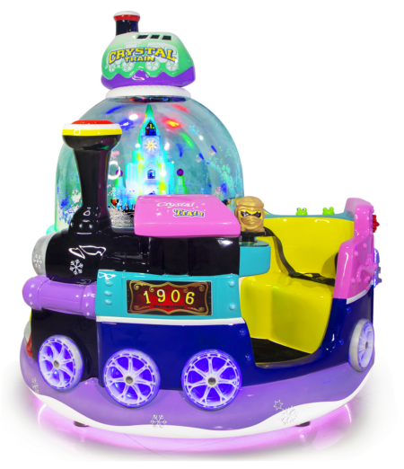 Crystal Train KA-680 - Carrousel Interactif au Design Magique
