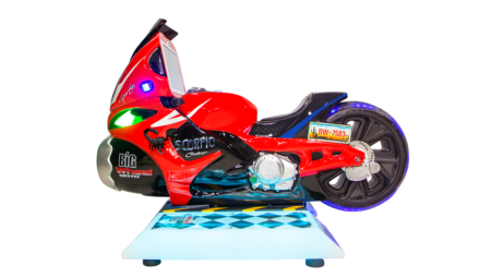 Big Wheel Moto KA-360 - Le Kiddie Ride et Jeu Vidéo de Course Moto – Image 3