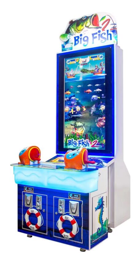 Big Fish 2 KA-810 - Jeu de Pêche Interactif avec Écran HD 40 Pouces